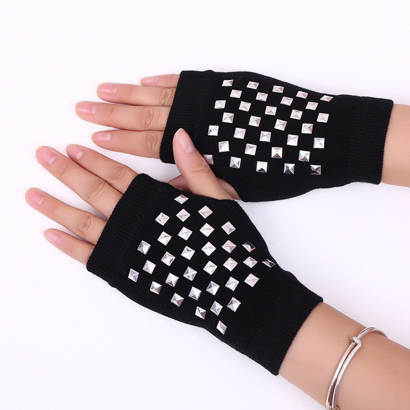 Let's Sweat It Out Cotton Gloves Elastic Small Gloves Leak