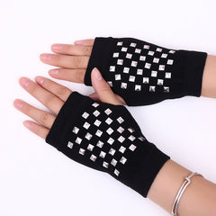 Let's Sweat It Out Cotton Gloves Elastic Small Gloves Leak