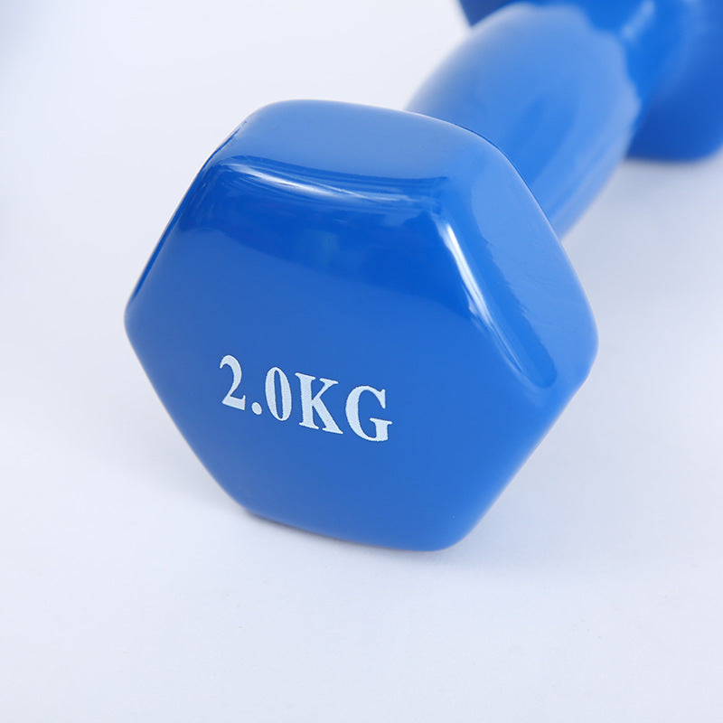 Let's Sweat It Out Color fitness dumbbells