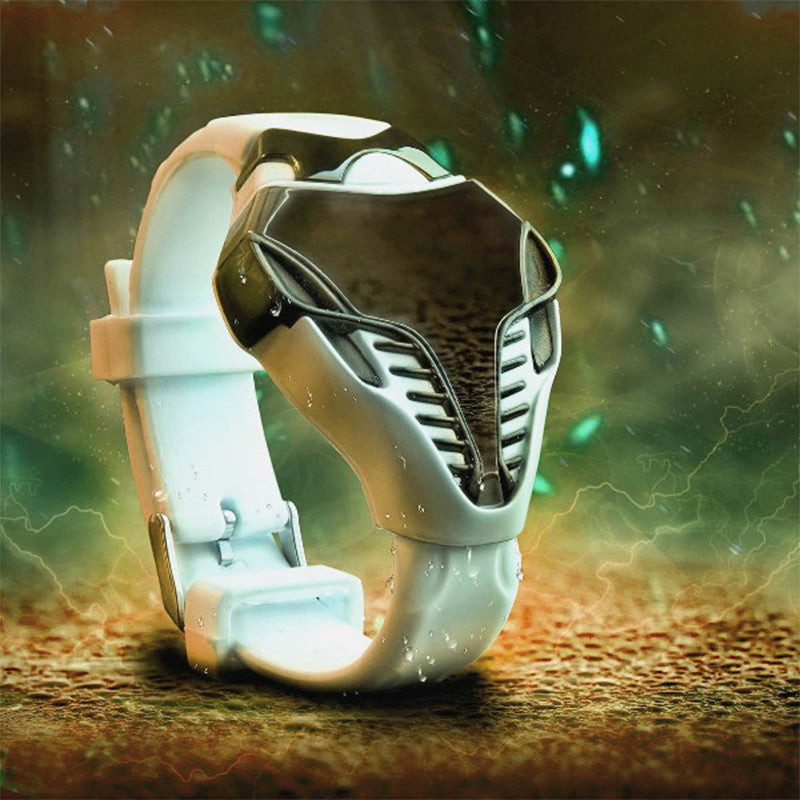 Let's Sweat It Out Silicone LED Digital Watch Sports Fitness Leisure Electronic Watch