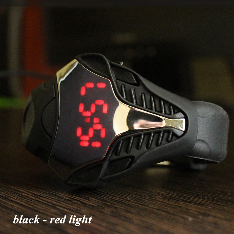 Let's Sweat It Out Silicone LED Digital Watch Sports Fitness Leisure Electronic Watch