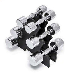 Let's Sweat It Out Pure Steel Home Fitness Electroplating Dumbbell Gym Equipment