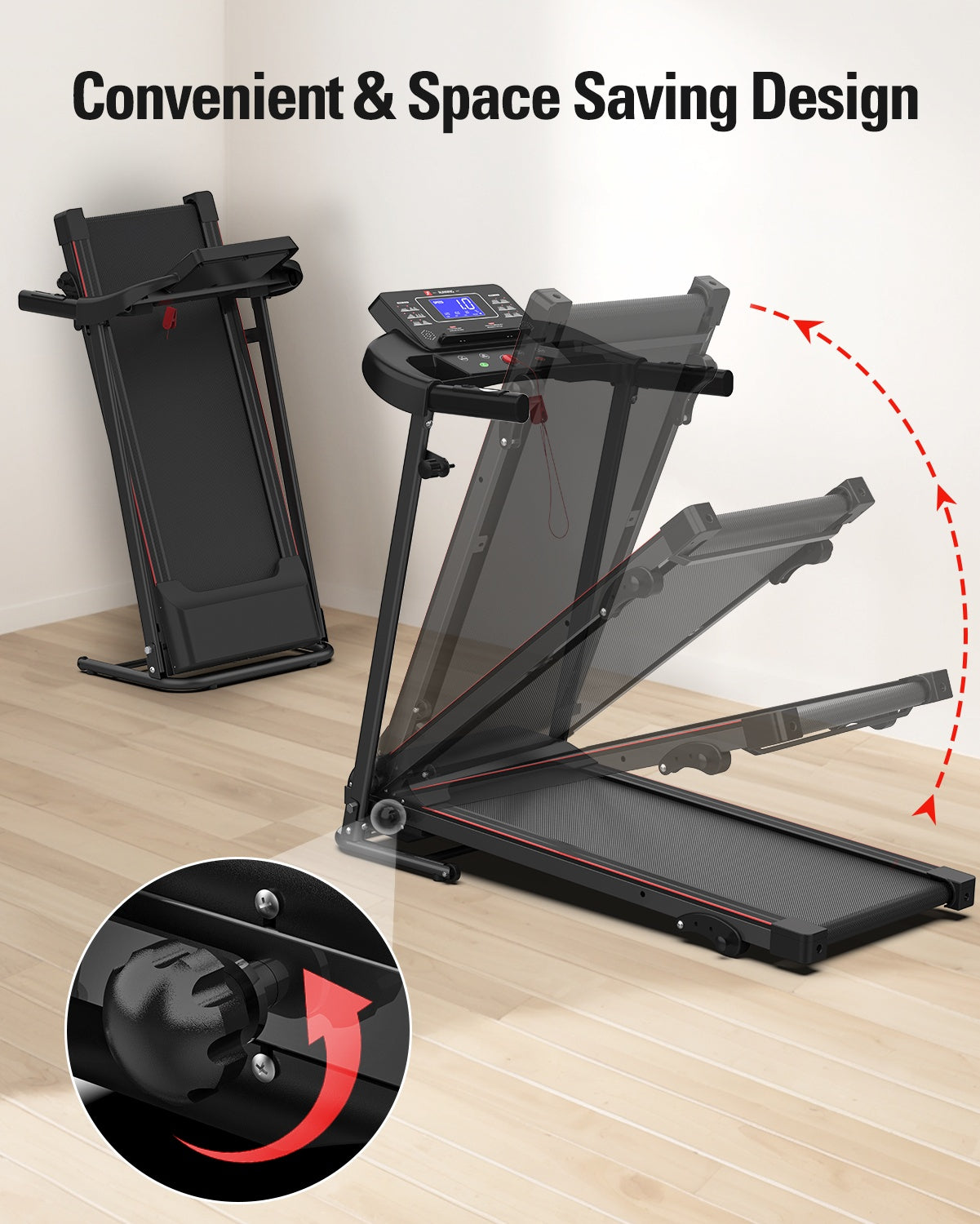 Let's Sweat It Out Treadmill JK1607-3
