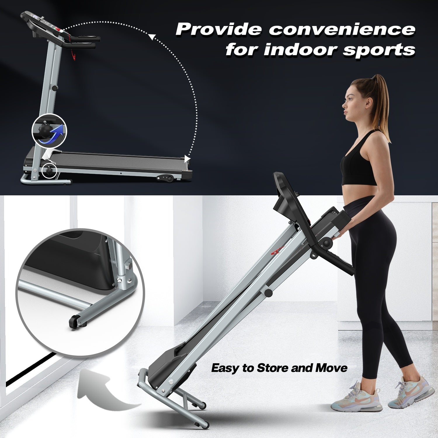 Let's Sweat It Out Treadmill JK106