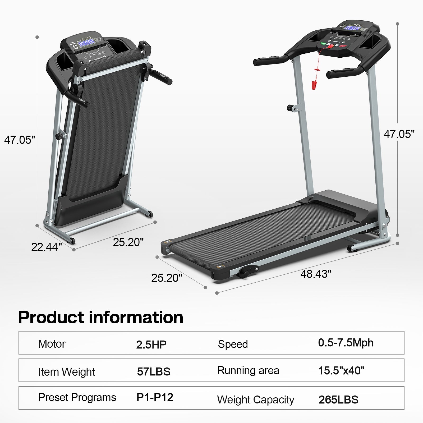 Let's Sweat It Out Treadmill JK106
