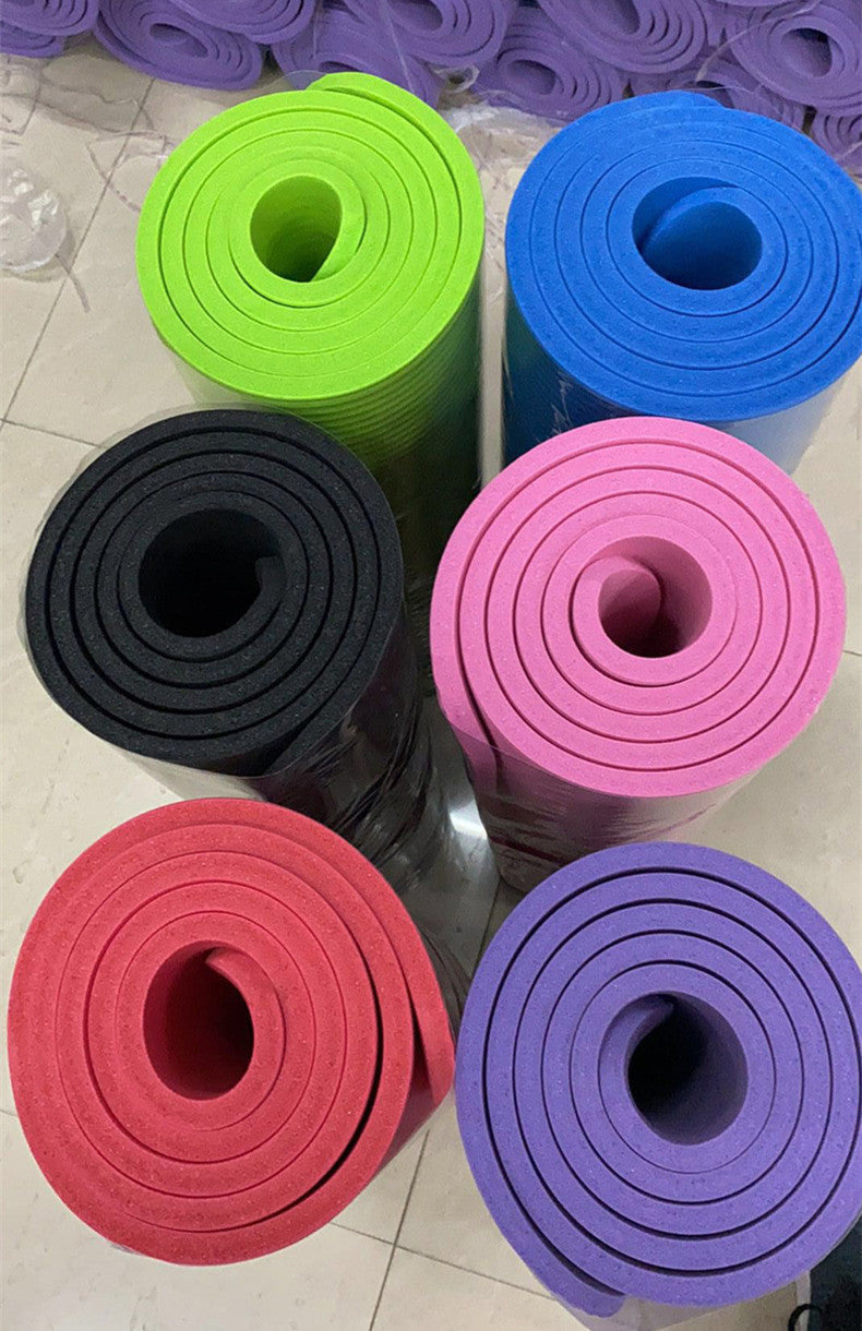 Let's Sweat It Out Spread Towels And Lengthen NBR Yoga Mats To Widen And Thicken Dance Fitness Exercises