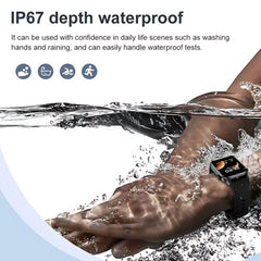 Let's Sweat It Out Smart Watch Women Men Fitness Tracker Heart Rate For  Android Waterproof