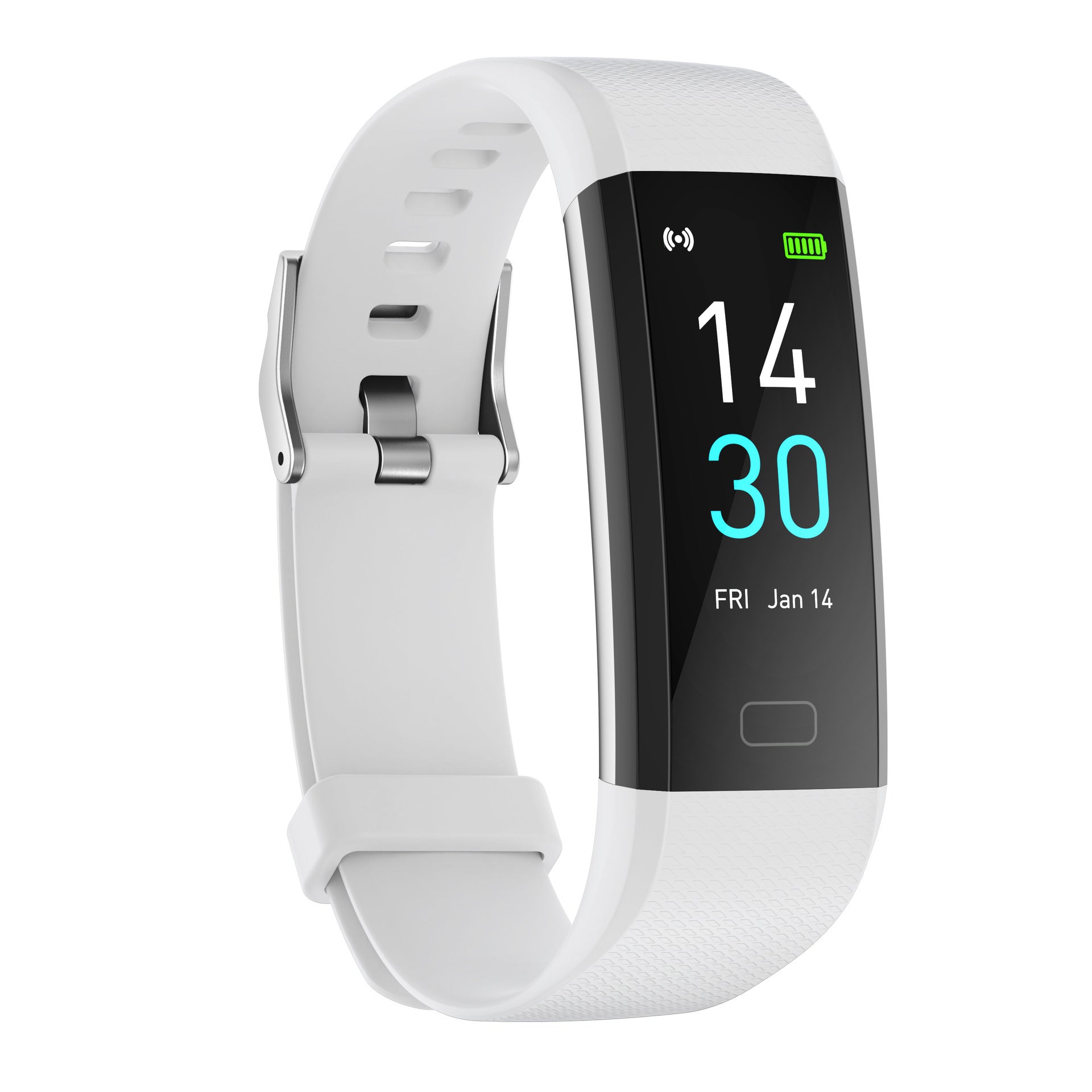 Let's Sweat It Out Blood Pressure Fitness Heart Rate Meter Step Temperature Smart Watch