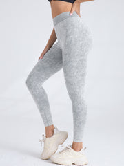 Let's Sweat It Out V Back Scrunch Butt Workout Leggings Women Seamless Gym Yoga Leggings High Waist
