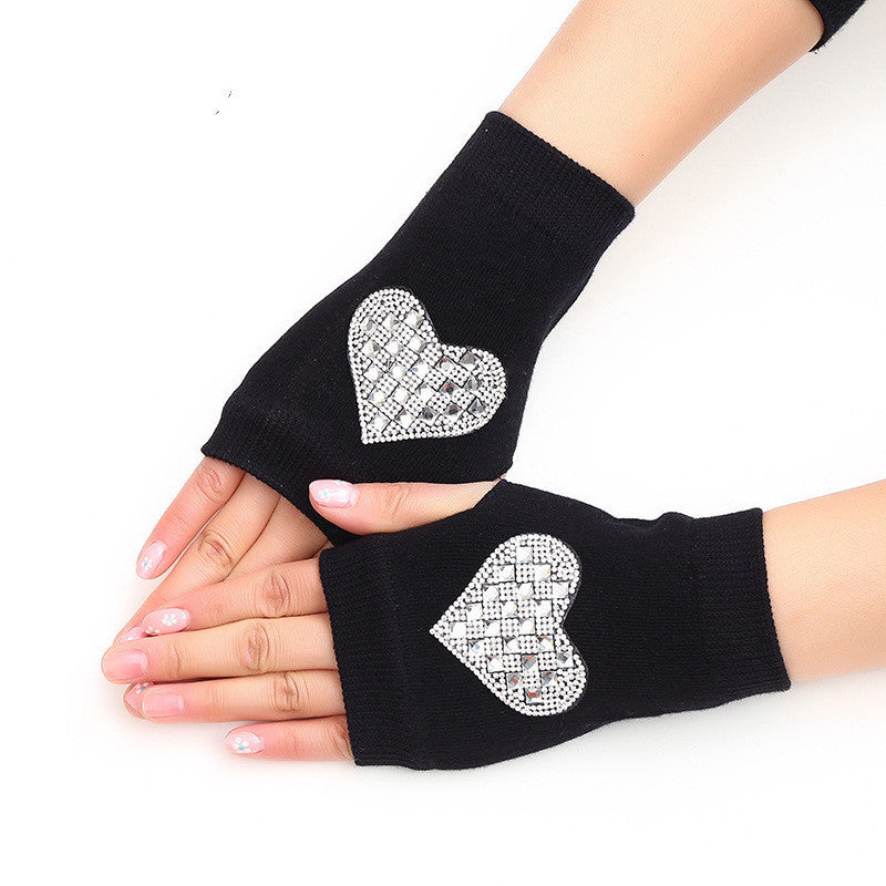 Let's Sweat It Out Cotton Gloves Elastic Small Gloves Leak