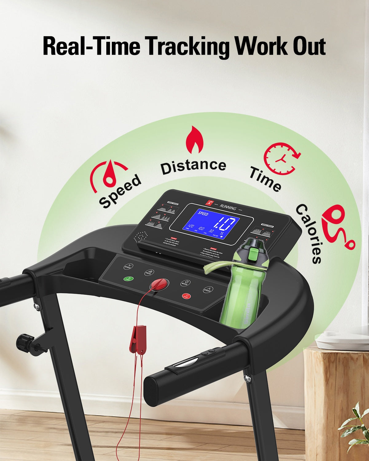 Let's Sweat It Out Treadmill JK1607-3