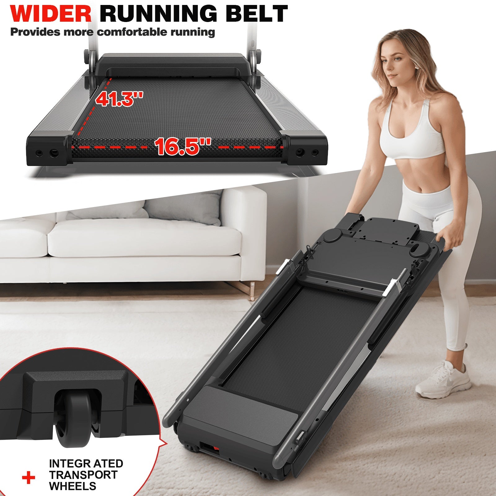 Let's Sweat It Out Treadmill JK68-6B
