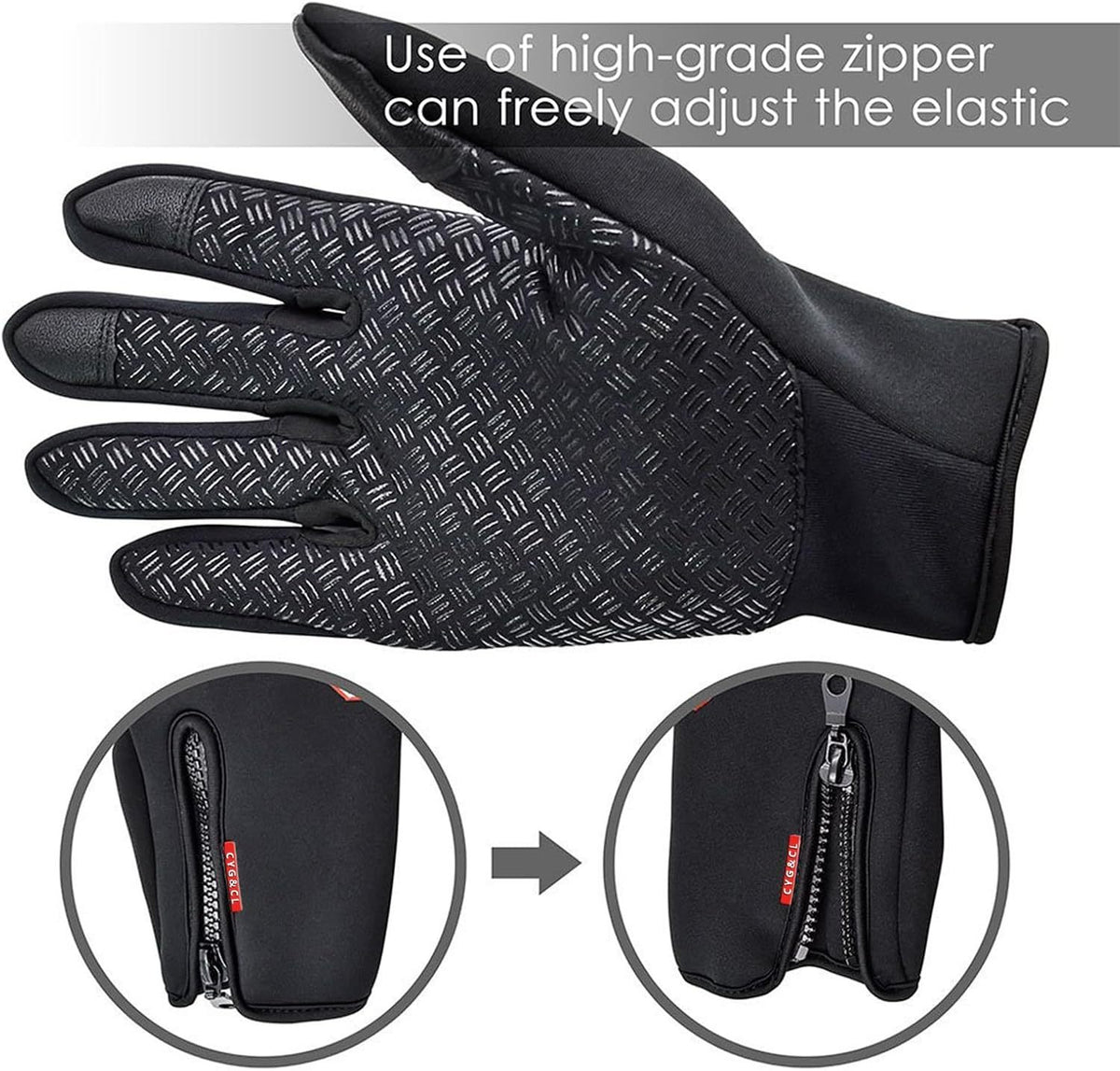Let's Sweat It Out Cozy Season Gloves, Cozy Season Co Thermal Gloves, Stylish Fleece Lined Warm Winter Gloves For Cold Weather