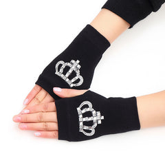 Let's Sweat It Out Cotton Gloves Elastic Small Gloves Leak