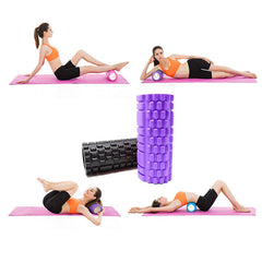 Let's Sweat It Out Yoga Column Fitness Pilates Yoga Foam Roller Block