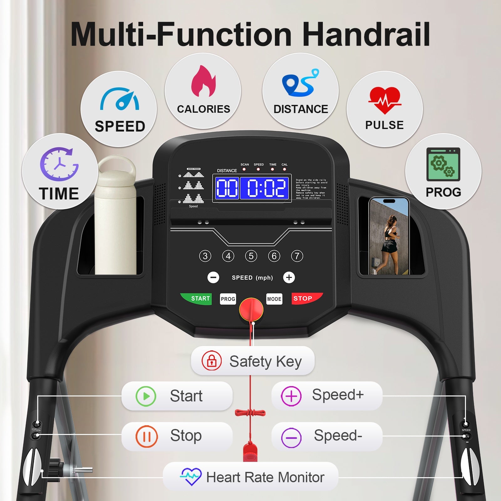Let's Sweat It Out Treadmill JK106