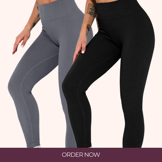 2-Pack Seamless Racerback Workout Tank with Built-In Bra | Let’s Sweat It Out