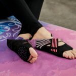 Let’s Sweat It Out Yoga Dance Shoes Soft Sole Silicone Pilates Shoes - Image 2