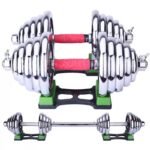 Let’s Sweat It Out Pure Iron Solid Electroplating Dumbbells - Image 3