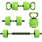 Let’s Sweat It Out SPORTNOW 20kg 6-In-One Adjustable Weight Dumbbells Set