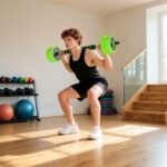 Let’s Sweat It Out SPORTNOW 20kg 6-In-One Adjustable Weight Dumbbells Set - Image 2